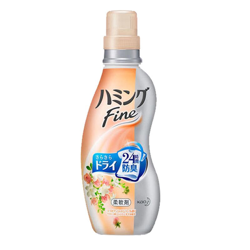 [柔软蓬松]花王(KAO)FINE 衣物柔顺剂 茉莉花香型 570ml/瓶