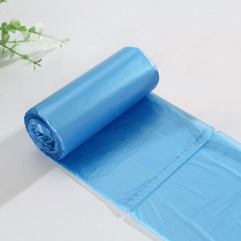 简约现代北欧生活日用清洁用品家居百货5卷装一次性家用垃圾袋加厚家用彩色中号点断式垃圾袋生活日用