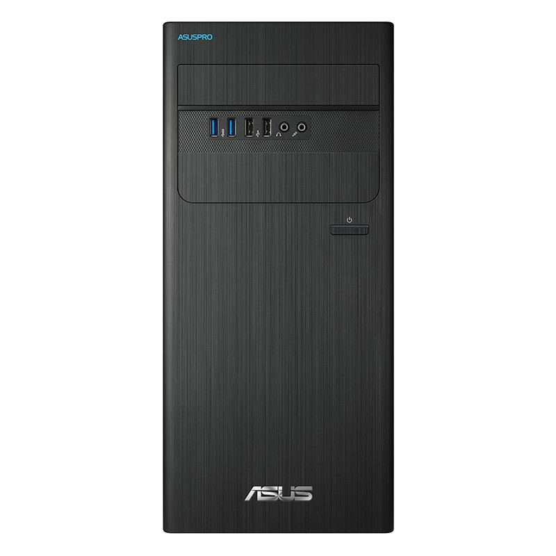 华硕D640MB-I7 9700/8G/无盘/集显/DOS 商用主机16G内存硬盘1T+256G SSD+2台AOC显示器