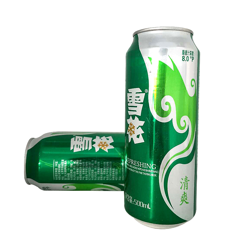 整箱雪花清爽啤酒500ml12听