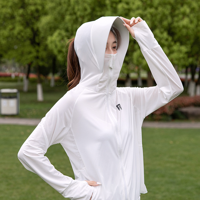 觅宝一刻小兔子防晒衣夏季户外防紫外线冰丝透气防晒衣_粉色_均码(75