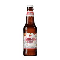 青岛啤酒玫瑰白啤258ml瓶