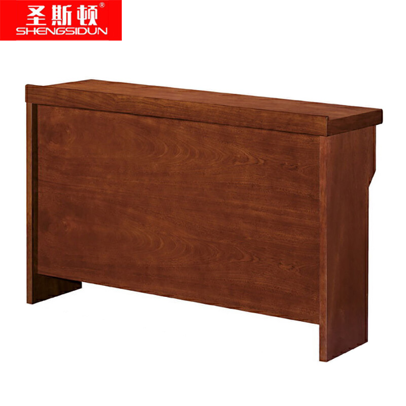 圣斯顿S-HA1205D中式实木条桌可拼接式会议桌1200*500*760mm(张)胡桃色高清大图