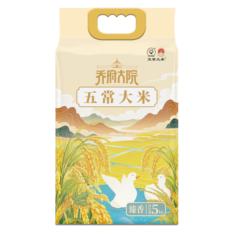 金福乔府大院(QIAOFUDAYUAN)五常大米(御香)5KG