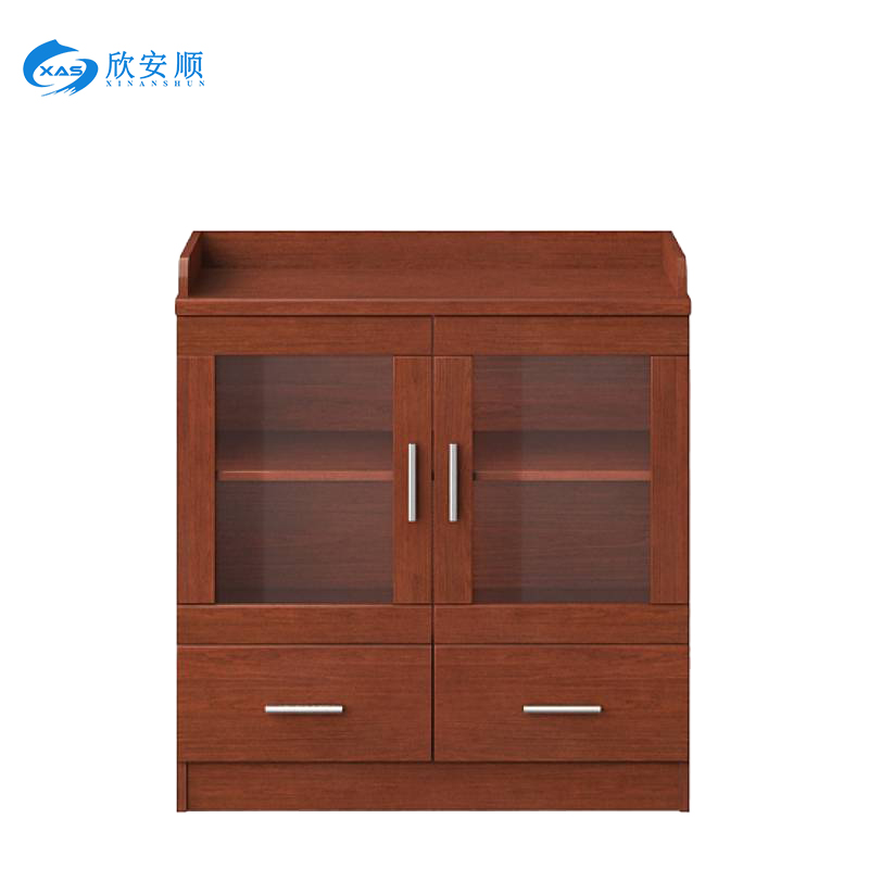 欣安顺 茶水柜(木皮) 800*400*800mm 组