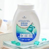 山姆会员店 深层洁净洗衣凝珠 14G*168颗 酵素去污 5倍浓缩
