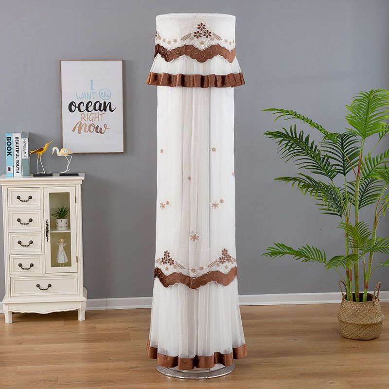 空调防尘罩空调罩立式圆柱美的格力海尔空调圆柜机保护罩开机不取 梦