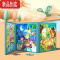 真智力进阶磁力拼图幼儿童玩具磁性1一2宝宝3到6岁男女孩益智力早教动脑 [三合一磁性书]3阶海洋拼图(收藏加购优磁性玩具