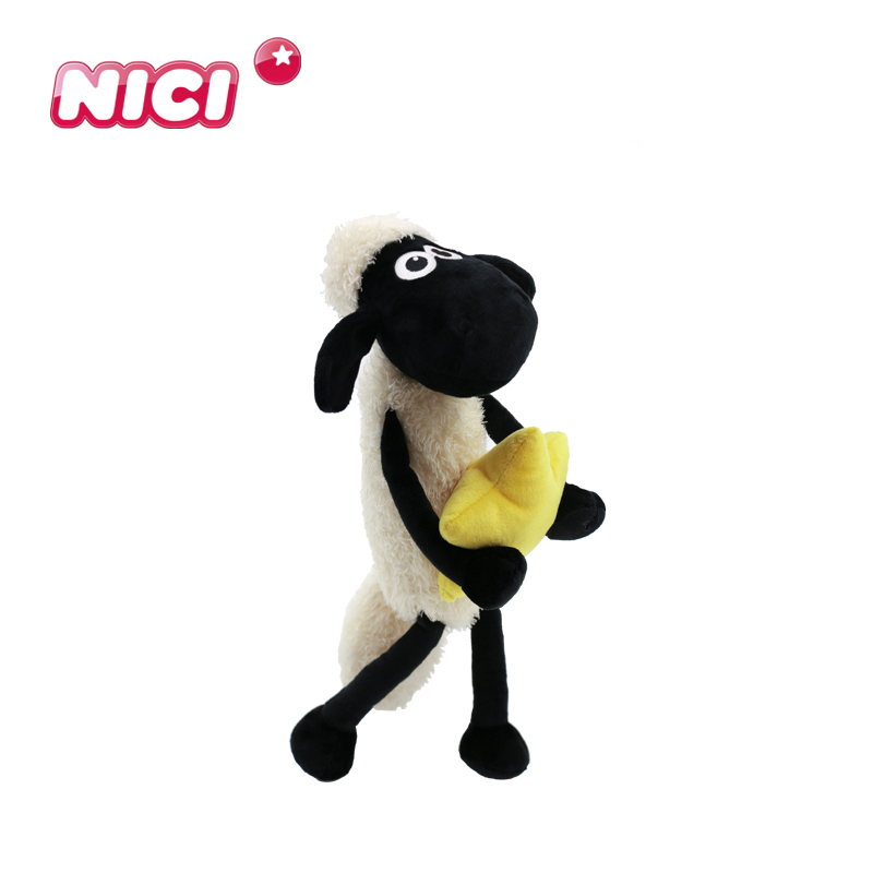 小羊肖恩 NICI 黄星肖恩公仔 88992
