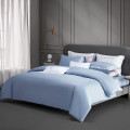 梦洁家纺 200*230cm 60s长绒棉四件套：海妍（藏灰蓝）