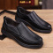皮鞋男2025新款头层牛皮休闲鞋软底真皮中老年爸爸鞋时尚男鞋
