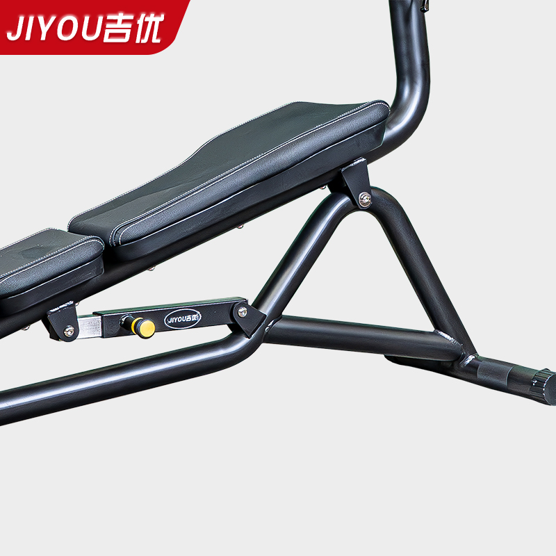 吉优JY-F62可调腹肌板多功能仰卧起坐健身器材腹肌凳力量训练智能健身健身器材运动健身高清大图