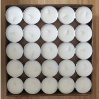 清和缘浮水蜡茶蜡香熏蜡水漂蜡 4小时 白色100只/板