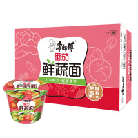 康师傅 番茄鲜蔬面整箱装 109g*12