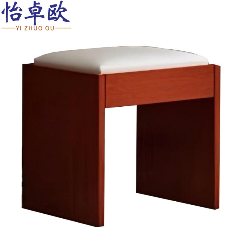 怡卓欧方凳350*240*420mm把高清大图