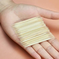 [补贴]牙签盒500支根装双头一次性尖细牙签吃水果家用批发竹牙签食品级 1瓶滑盖牙签500支+5包袋装原竹牙签1000支