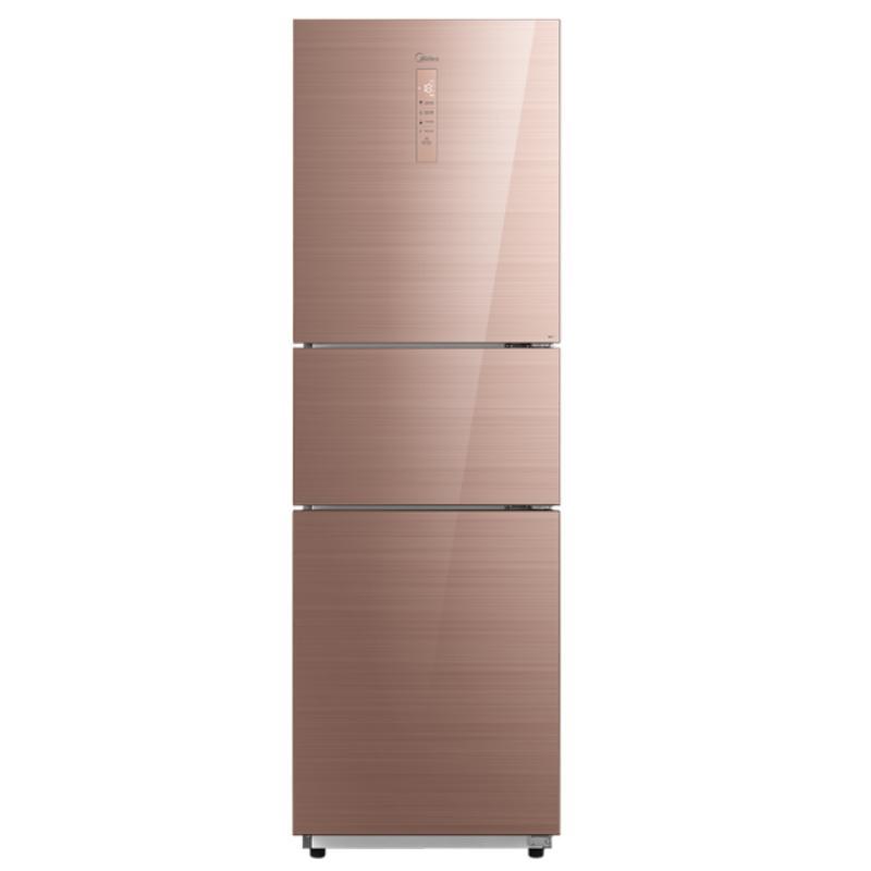 美的(Midea)BCD-239WTGPM对开门三门电冰箱玫瑰金/个