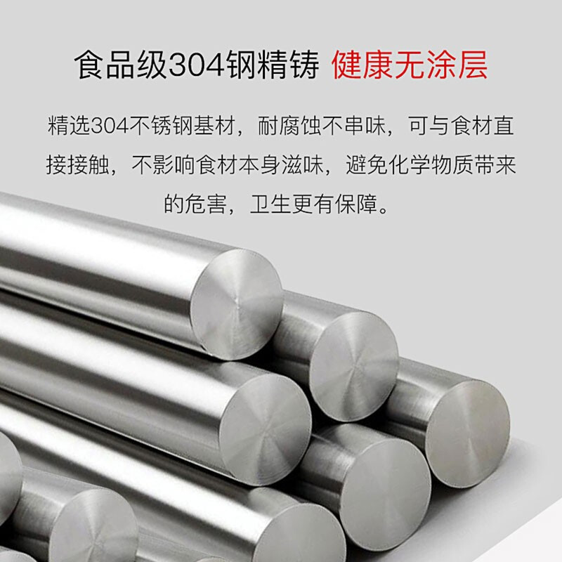 康巴赫(KBH)304不锈钢汤锅双耳汤锅炖锅可视锅盖22cm电磁炉明火通用TOUC22A1 5l高清大图