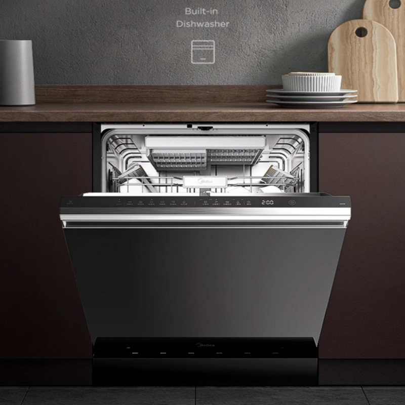 美的(Midea)洗碗机家用嵌入式 全自干动消毒烘干一体机MAX50 消毒烘一体