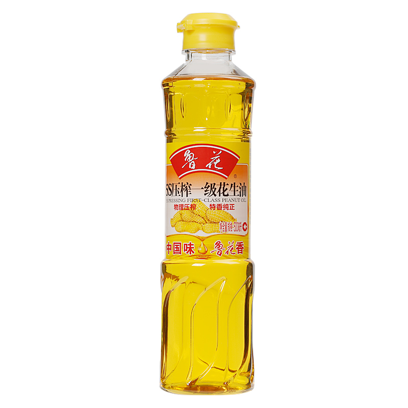 鲁花 压榨一级花生油 500ml