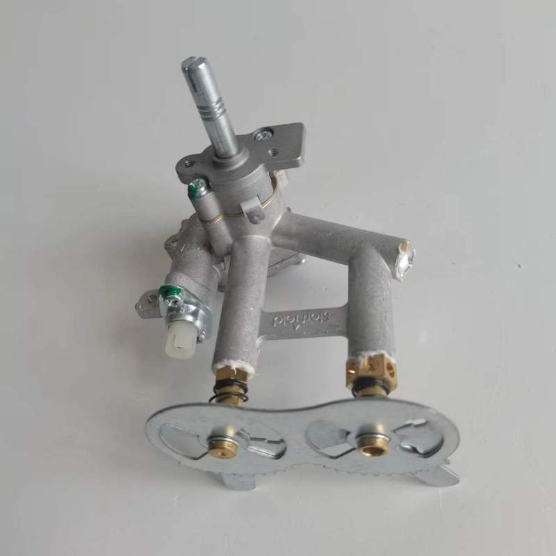 全新原装法迪欧燃气灶阀体(天然气)JZT- 2B09(含电磁阀、喷嘴)收前务必验货高清大图