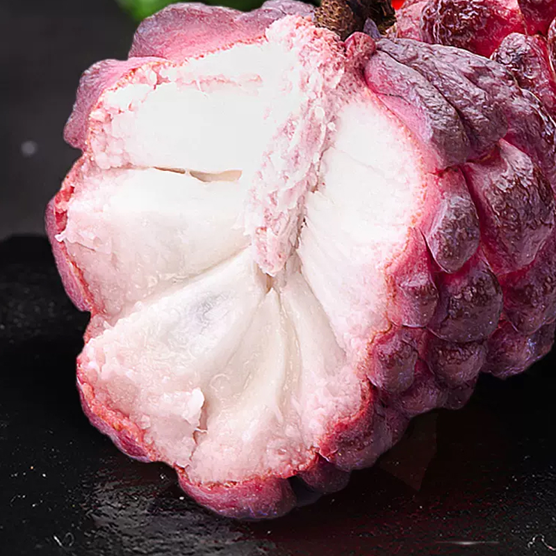 顺丰快递[西沛生鲜]新鲜玫瑰释迦果 净重1.5斤 小果 精选释迦果 牛奶释迦番荔枝 佛头果 新鲜热带水果 西沛高清大图