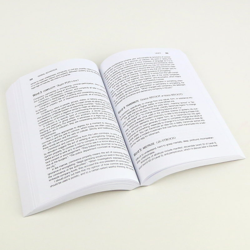 [正版]言语优势 英文原版 Verbal Advantage SAT GMAT GRE考试出国留学工具书 搭单词的力量高清大图