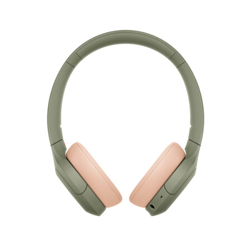 索尼(SONY)WH-H810 蓝牙无线耳机 头戴式Hi-Res立体声手机耳机 游戏耳机hear系列 (灰绿色)