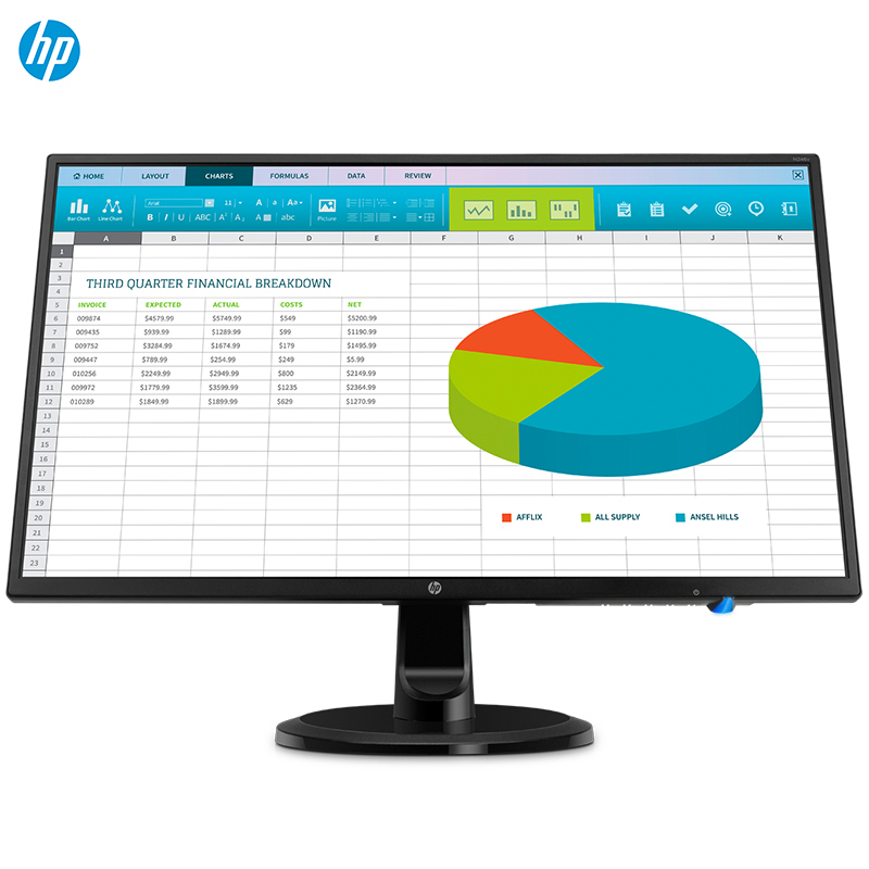 惠普(HP)N246v 23.8英寸低蓝光液晶显示器