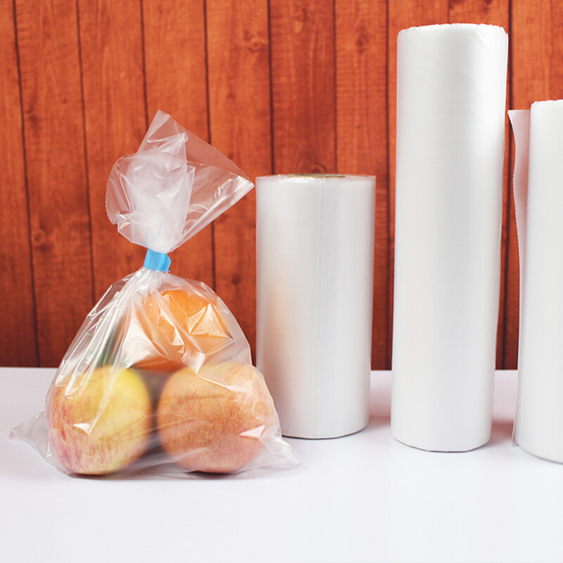 具岩 塑料白色食品袋 34*54cm 50个/把高清大图