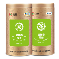2020新茶上市 中茶碧螺春 茶叶 绿茶 明前云雾春茶250g(125g*2罐)