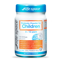 【环球hi淘】【假一赔百】澳大利亚Life Space婴幼儿调节肠胃益生菌粉儿童型3-12岁60g/瓶