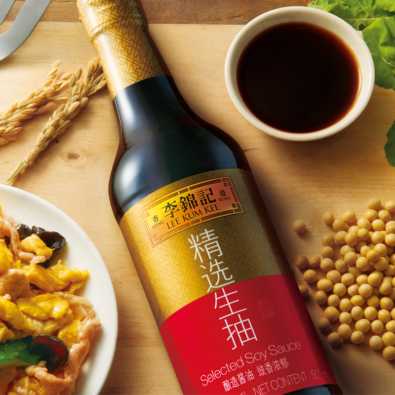 李锦记精选生抽500ml