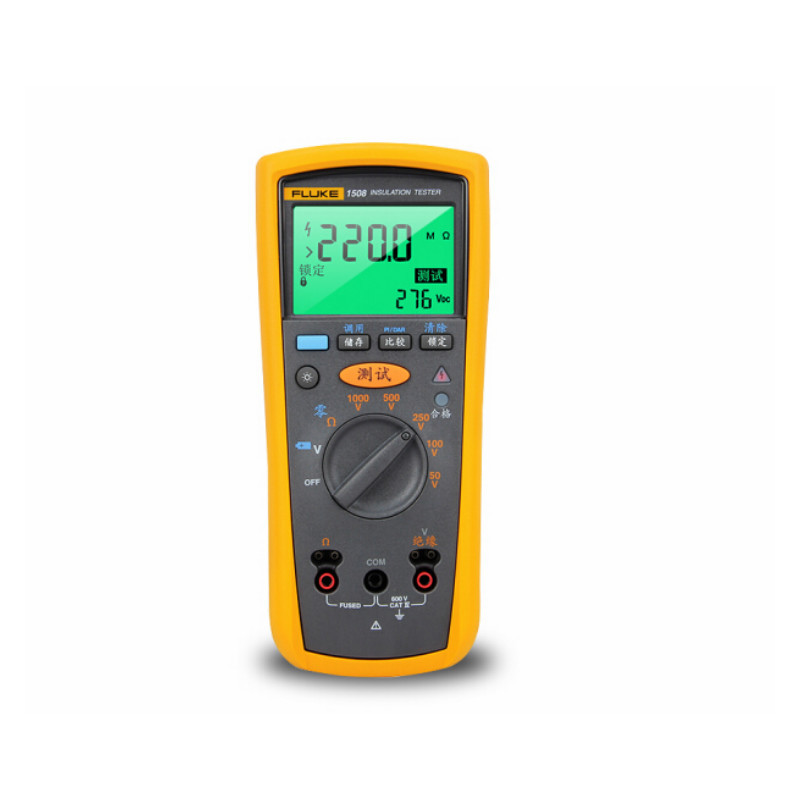 福禄克 (FLUKE) F1508 兆欧表 绝缘电阻测试仪 FLUKE1508 数字摇表