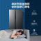 美的(Midea)550L对开门智能保鲜冰箱一级双变频家用净味抑菌手机WIFI智控风冷无霜BCD-550WKPZM(E)