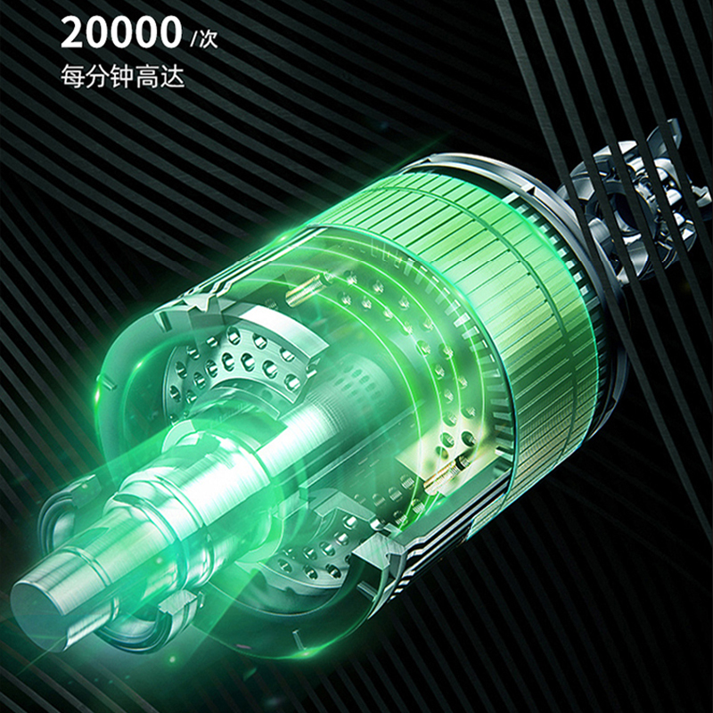 上亨 声波电动牙刷SHZH-KQ001白色高清大图