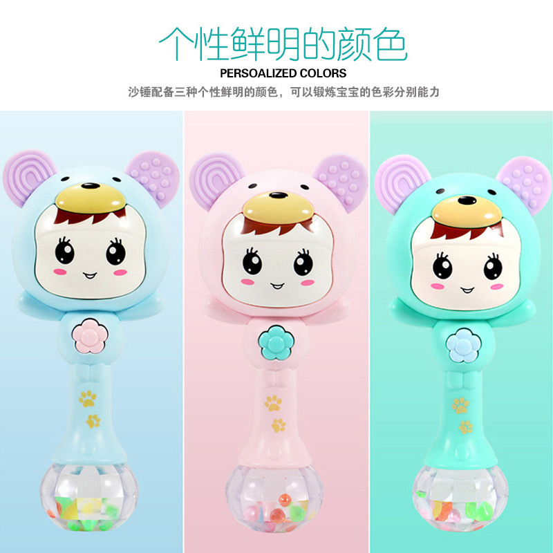 儿童智能玩具音乐机器人磨牙棒音乐启蒙玩具