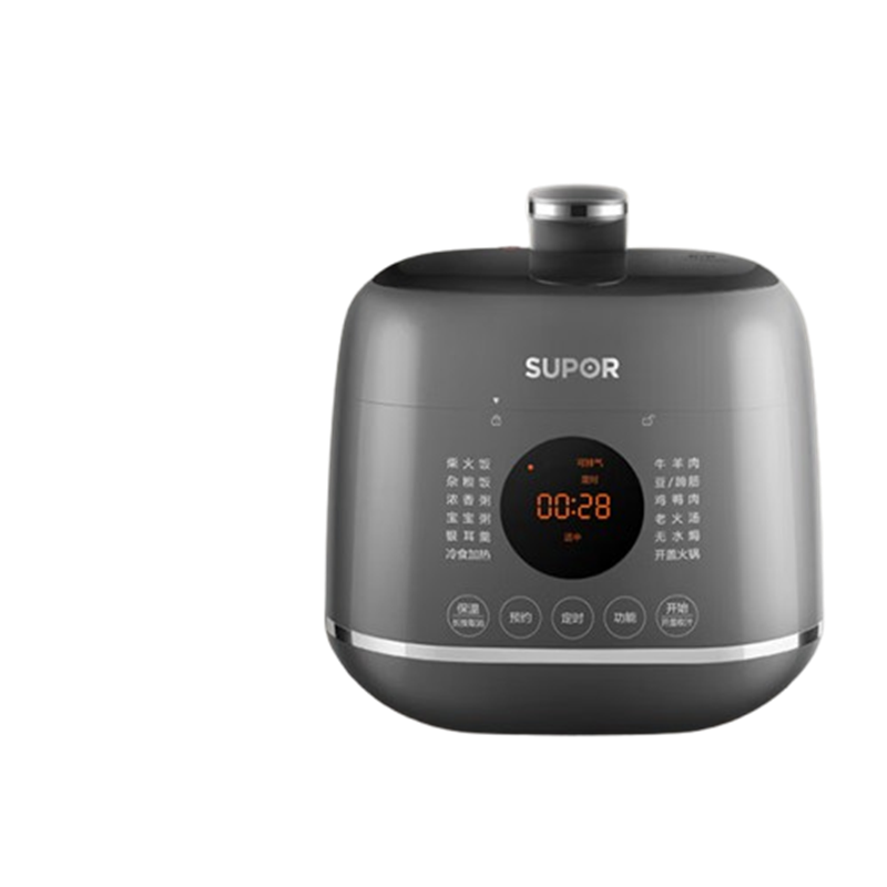苏泊尔(SUPOR) SY-23FC27Q 电压力锅白陶晶球釜内胆 2.3L(单位:台)星空灰