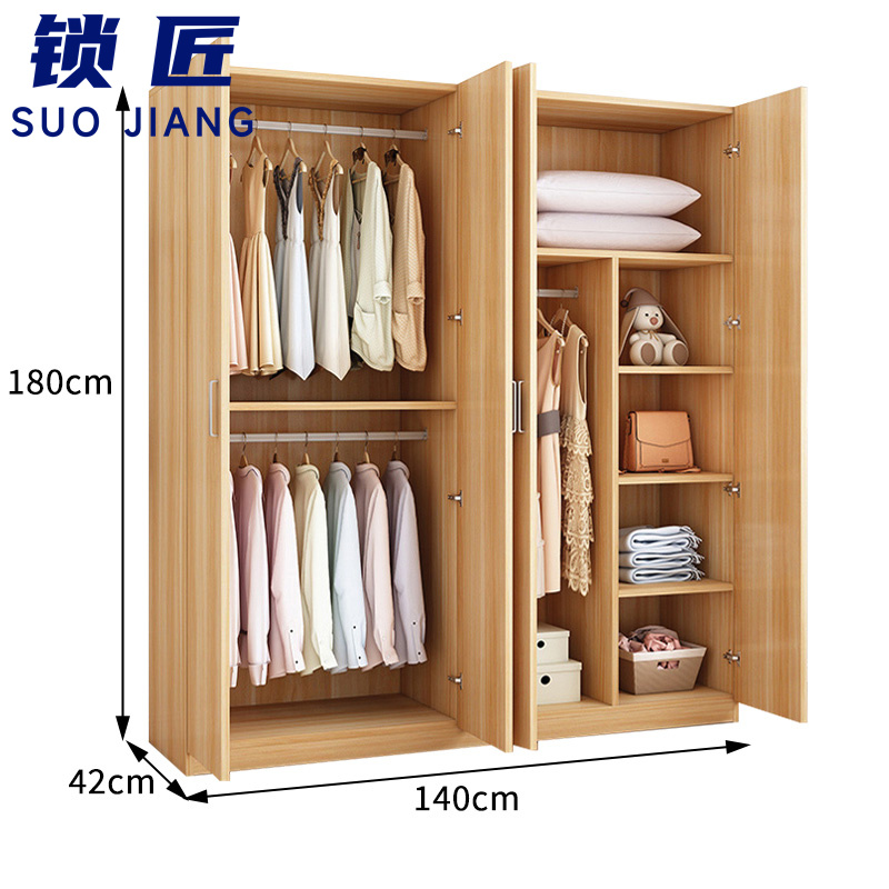 锁匠 木质 衣 柜高清大图