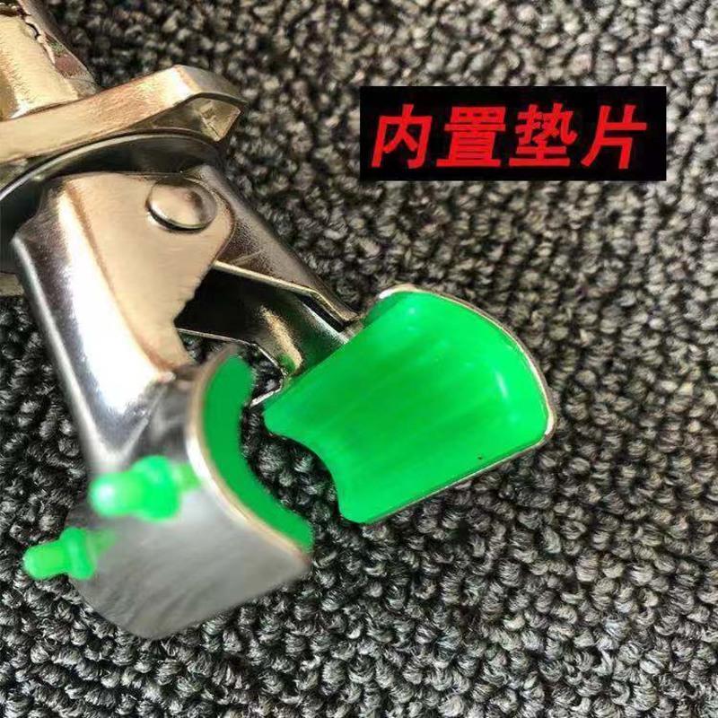 全金属夜光支架后挂竿挂天线炮台架杆架防脱防滑鱼竿炮台竿挂垂钓 普通后挂(颜色随机)
