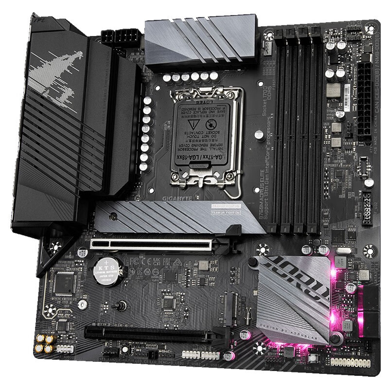 技嘉gigabyteb760maoruselite小雕台式机主板ddr5内存支持英特尔13代