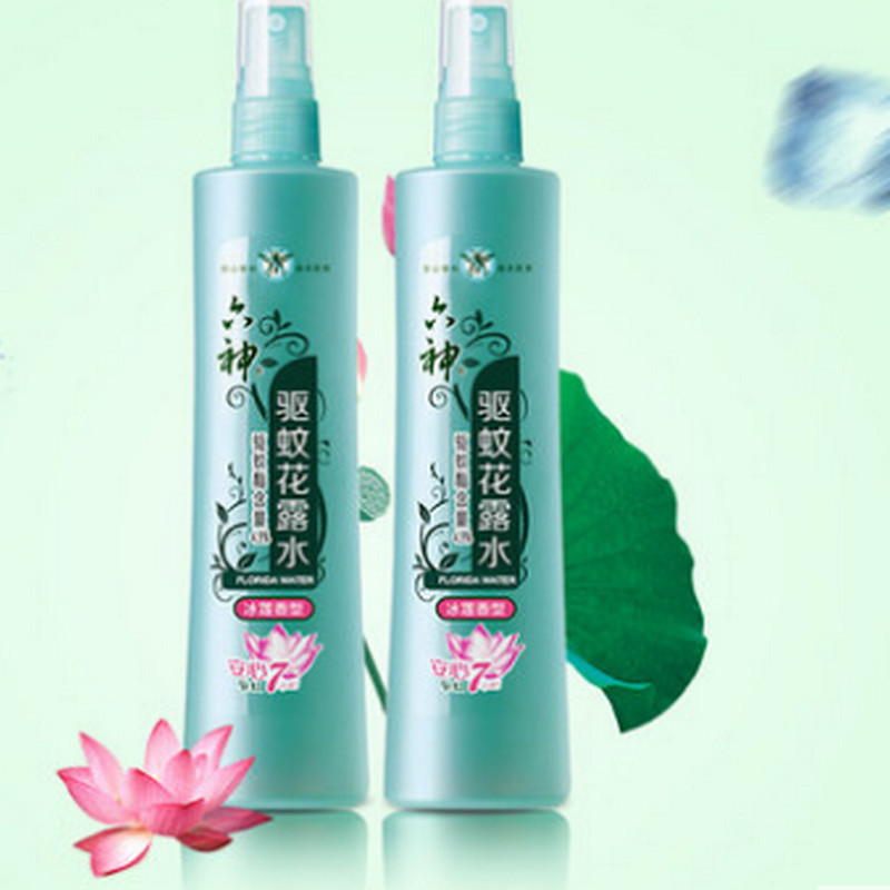 六神 喷雾驱蚊花露水 冰莲香型 180ml