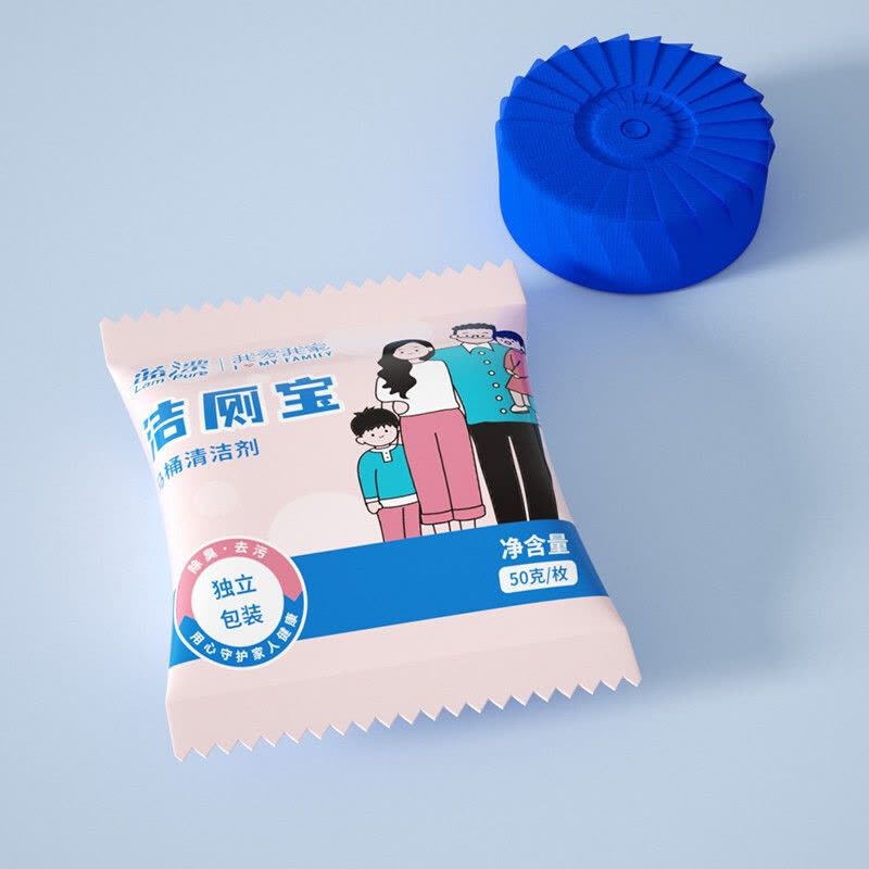 蓝漂(Lampure) 我爱我家系列洁厕宝20颗 LP-362661图片
