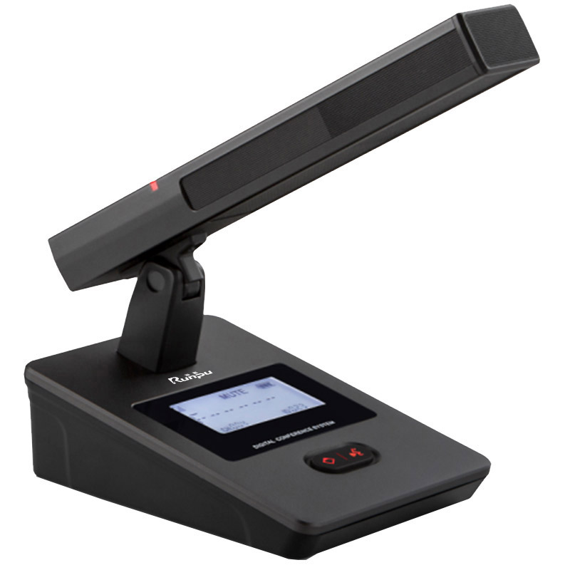 润普Runpu会议音频系统专业无线手拉手话筒一拖八方杆桌面麦克风会议话筒RP-S8-WX9200高清大图