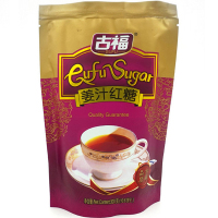 古福(GUFU)姜汁红糖300克/袋装调味品食糖红糖 姜母茶产妇月子大姨妈姜汁