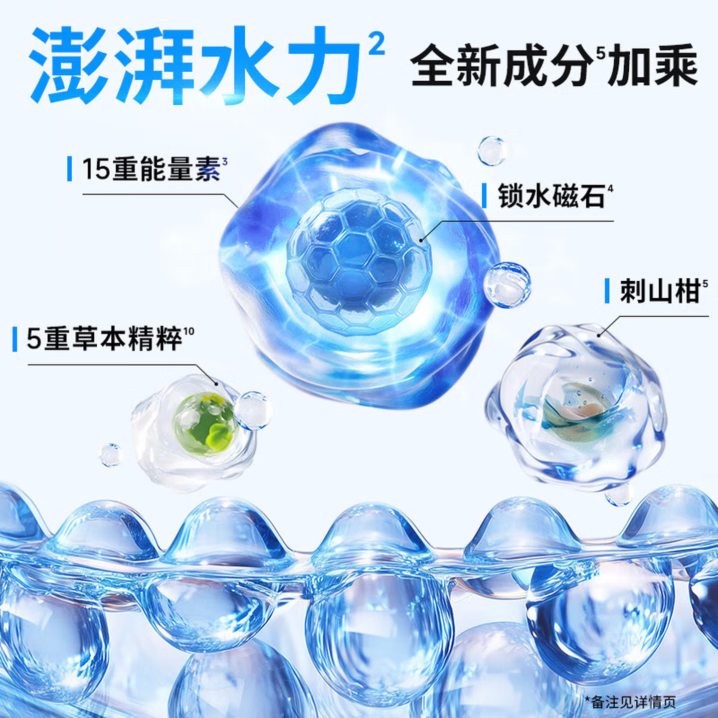 (PECHOIN)百雀羚男士洗面奶 男士水能保湿抗黑头洁面膏100g 深层清洁高清大图