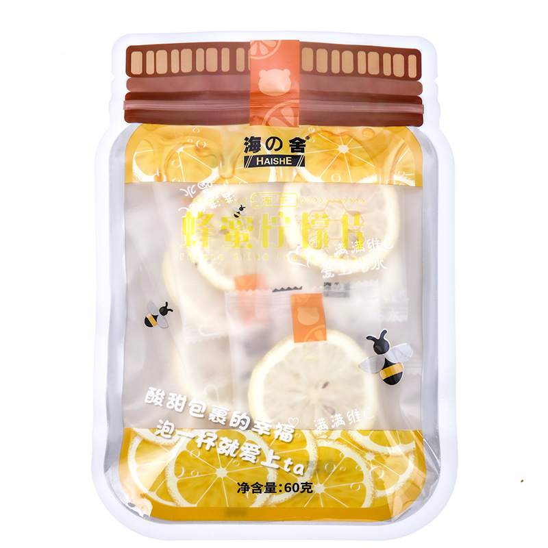 海舍 冻干蜂蜜柠檬片[买3袋送玻璃杯]