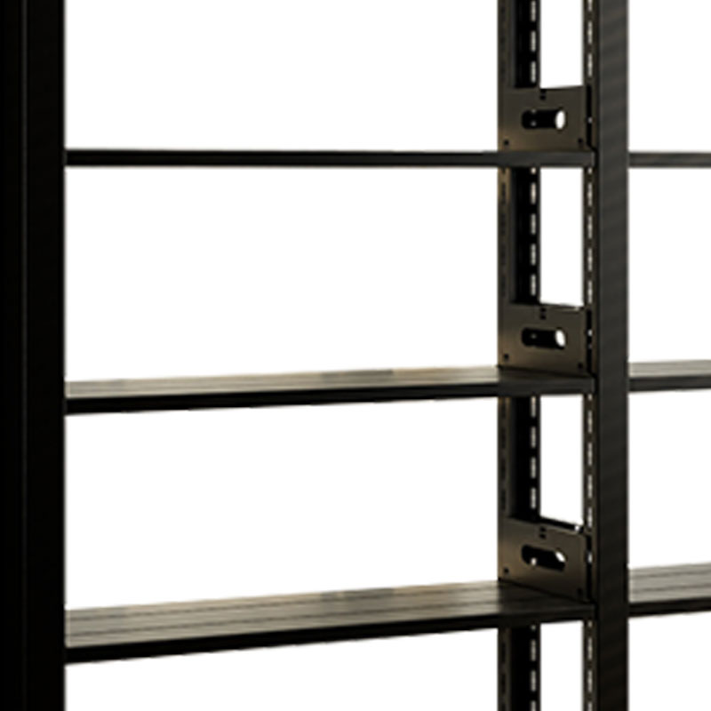 臻远ZY4072607 钢制书架资料架 单面6层一列二组黑色 1900*300*2000mm高清大图