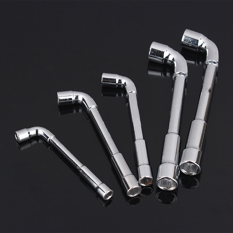 易诺L型铣孔扳手RS L型铣孔扳手 套筒扳手弯头扳手 10mm 24支/盒