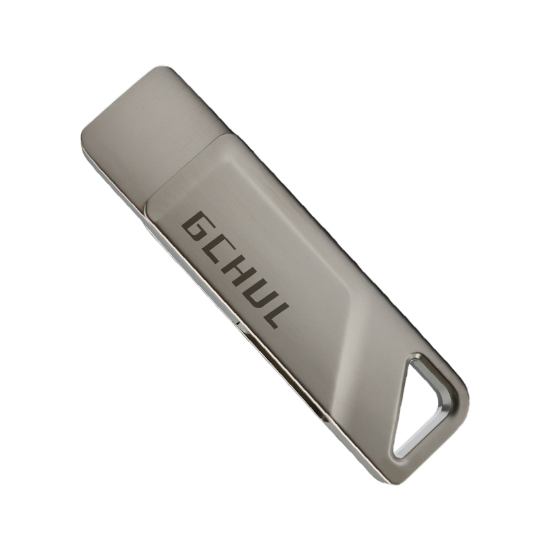 杰储(GCHUL) U100 深海系列 512G USB3.2 超高速固态闪存U盘/优盘 (单位:个) 银色高清大图